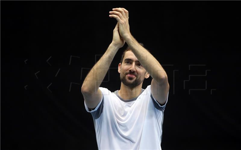 Davis Cup Hrvatska - Indija, Marin Čilić - Sumit Nagal