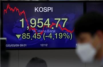 SOUTH KOREA STOCK MARKET EPIDEMIC CORONAVIR​​US COVID-19