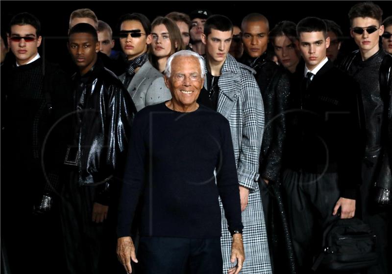 Giorgio Armani donirao 1,25 milijuna eura bolnicama i Agenciji za civilnu zaštitu 