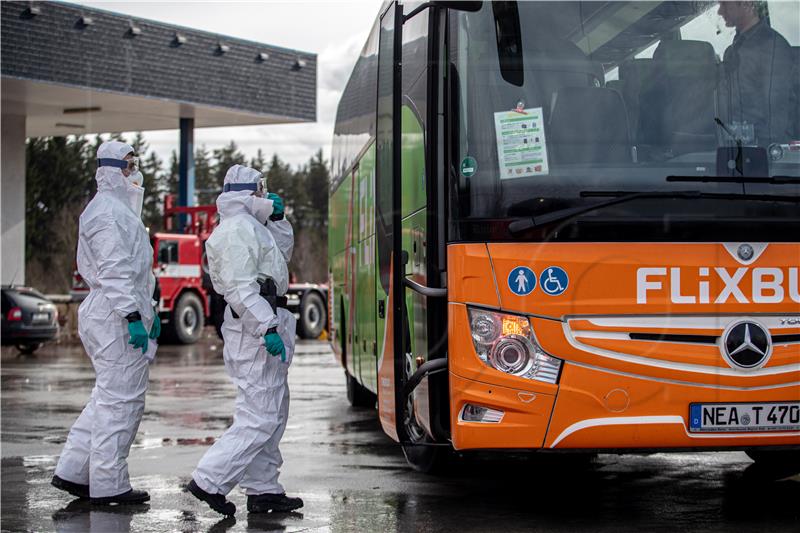 CZECH REPUBLIC EPIDEMIC COVID19 CORONAVIRUS BORDER GERMANY