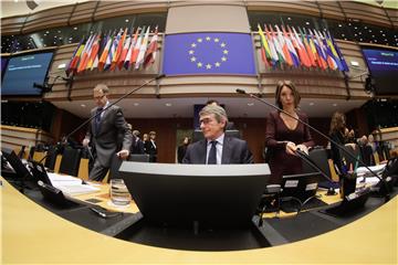 BELGIUM EU PARLIAMENT PLENARY SESSION