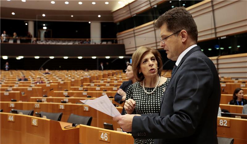 BELGIUM EU PARLIAMENT PLENARY SESSION