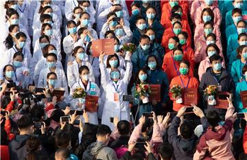 CHINA EPIDEMIC COVID-19 CORONAVIRUS HOSPITAL