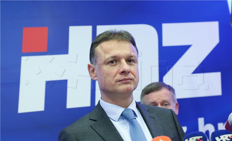 Konferencija za medije HDZ-a o stranačkim izborima