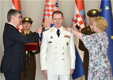 Načelniku Glavnog stožera Hranju dodijeljen čin admirala pomorstva