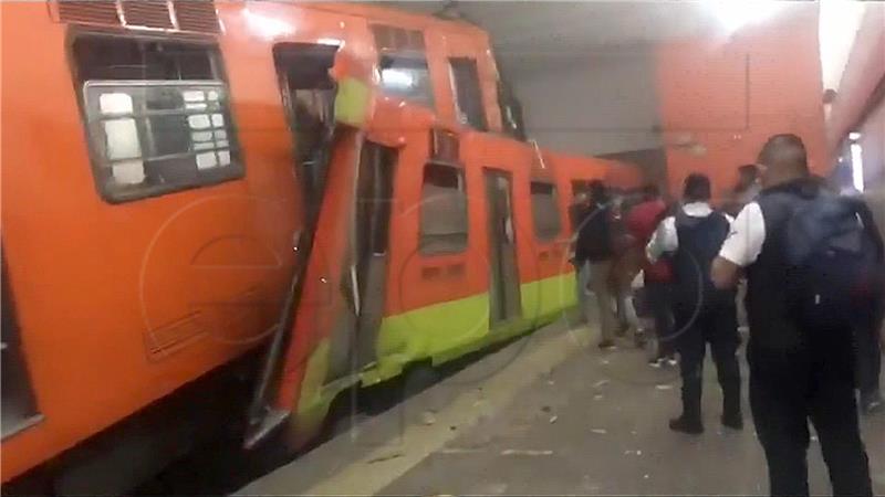 Ciudad de Mexico: U sudaru dva vlaka u metrou jedan mrtav, deseci ozlijeđeni