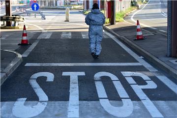 SLOVENIA ITALY BORDER CORONAVIRUS