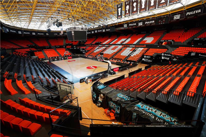 (FILE) SPAIN BASKETBALL EUROLEAGUE EPIDEMIC CORONAVIRUS COVID-19