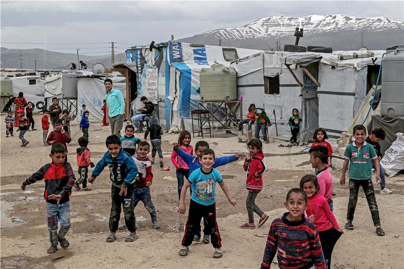 LEBANON SYRIAN REFUGEES CAMPS