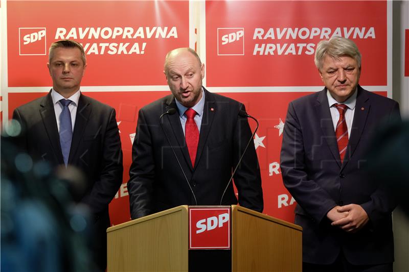 Konferencija za medije SDP-a o temi koronavirusa