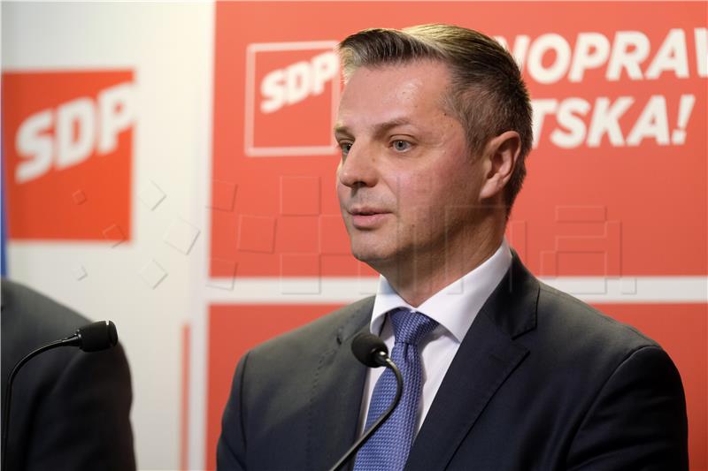 Konferencija za medije SDP-a o temi koronavirusa