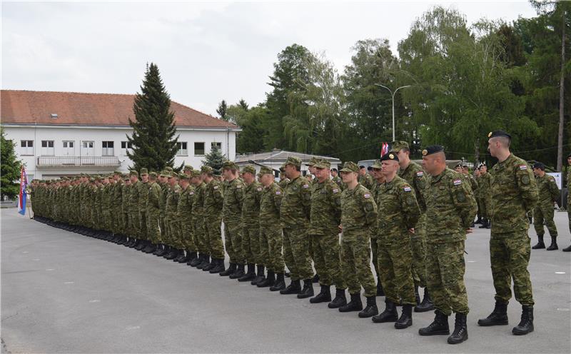 Croatian Army activities reduced to minimum