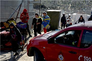 GREECE FIRE MORIA REFUGEES HOTSPOT