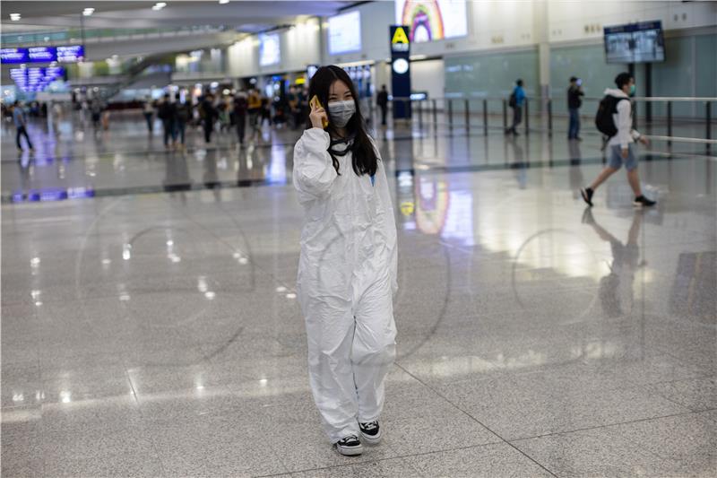 CHINA HONG KONG PANDEMIC CORON​AVIRUS COVID-19