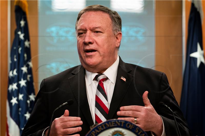 Pompeo: nekoliko djelatnika State Departmenta ima koronavirus