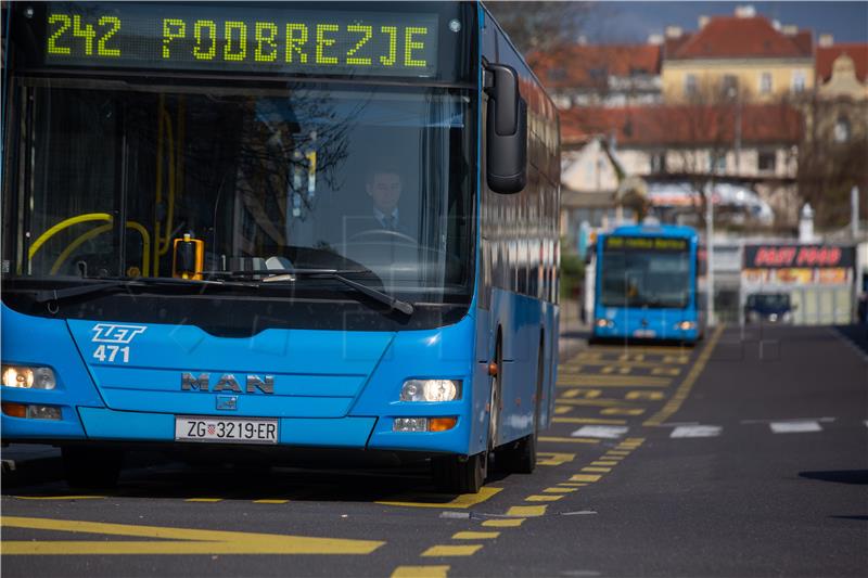 Grad Zagre prazan zbog Korona virusa