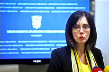 Konferencija za medije ministrice znanosti i obrazovanja Blaženke Divjak