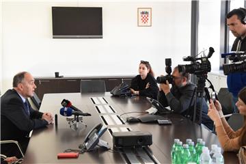 Konferencija za medije u Zračnoj luci Dubrovnik