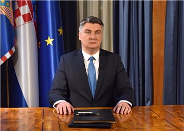 President Milanovic addresses the nation on coronavirus crisis