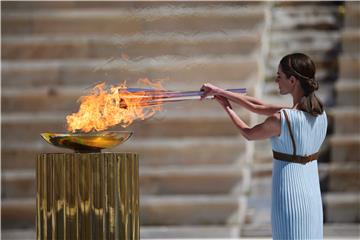 GREECE TOKYO 2020 OLYMPIC GAMES FLAME