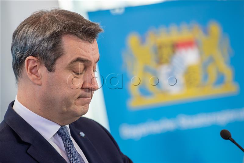 Bavarian government presser on Coronavirus outbreak in Germany