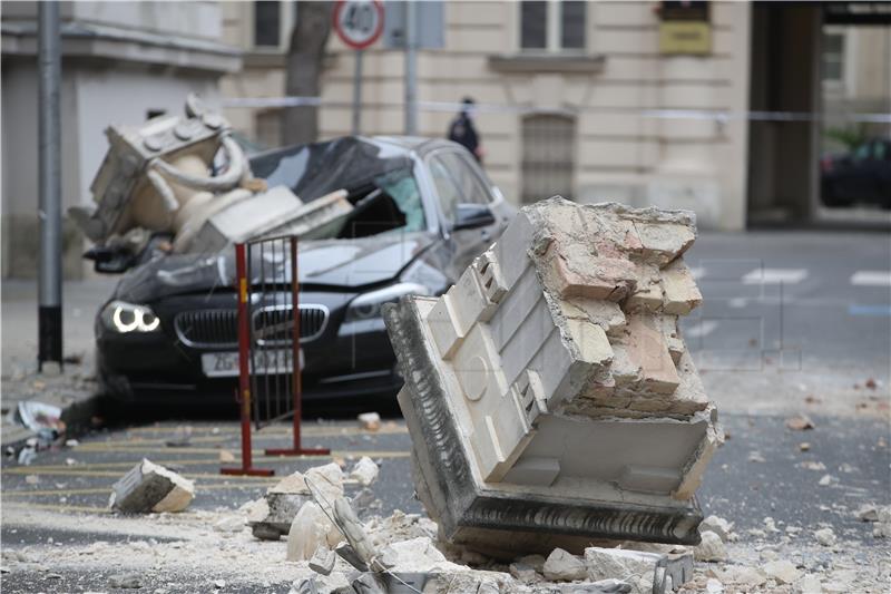 Dva potresa u nedjelju ujutro u Zagrebu