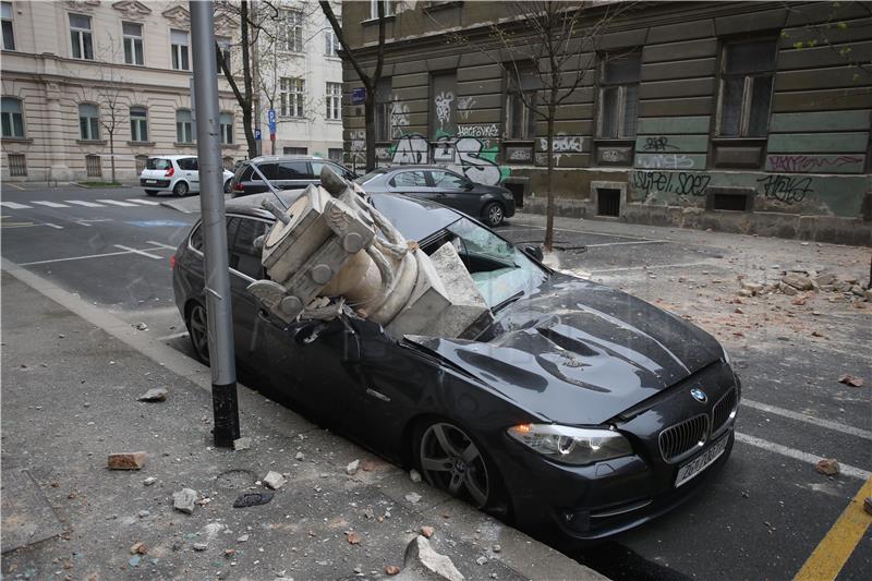 Dva potresa u nedjelju ujutro u Zagrebu