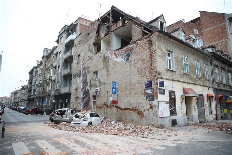 Dva potresa u nedjelju ujutro u Zagrebu
