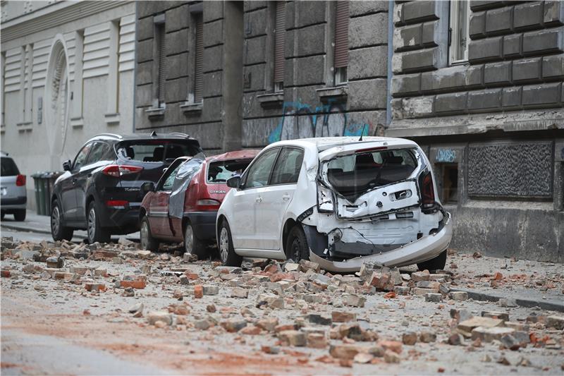 Dva potresa u nedjelju ujutro u Zagrebu