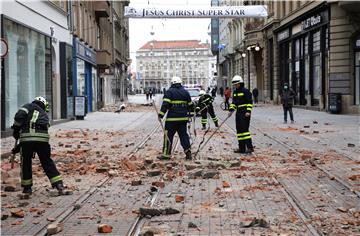 Tri potresa u zagrebu