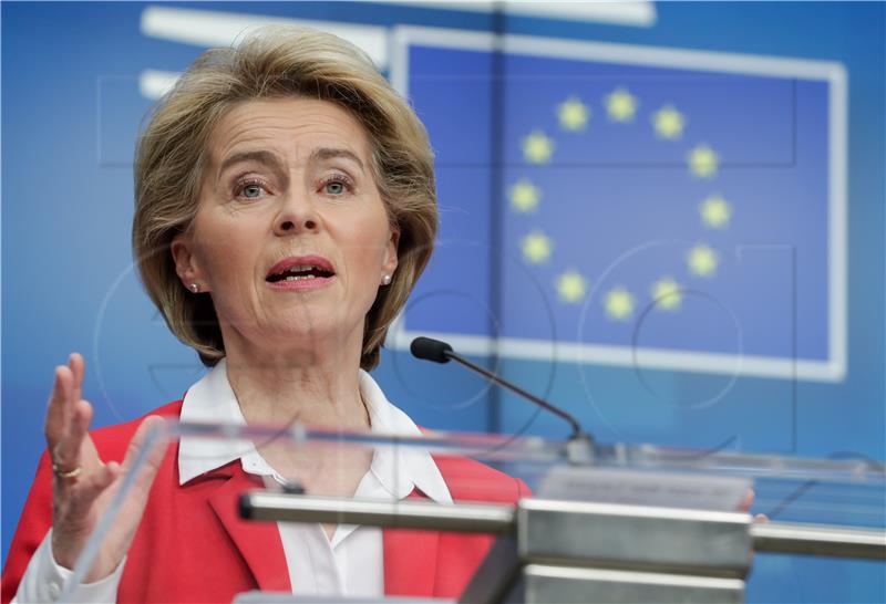 Von der Leyen says EU stands by Croatia