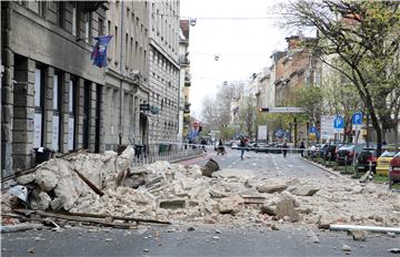 Tri potresa u Zagrebu