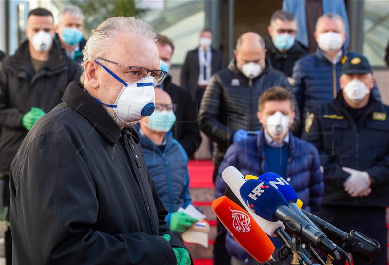 Sastanak državnog vrha i Stožera civilne zaštite u NSK