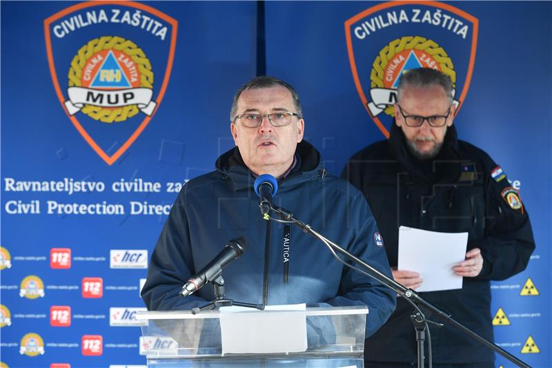 Konferencija za medije Nacionalnog stožera Civilne zaštite