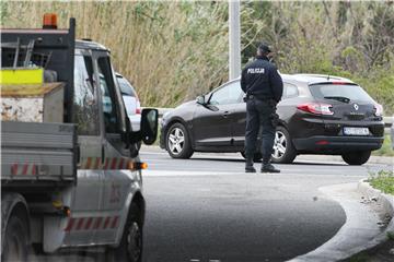 Split: policija kontrolira ulazak u grad