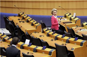 BELGIUM EU PARLIAMENT PLENARY SESSION