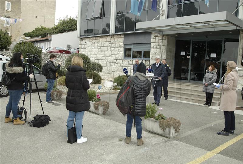 Rijeka: Tiskovna konferencija Stožera Civilne zaštite