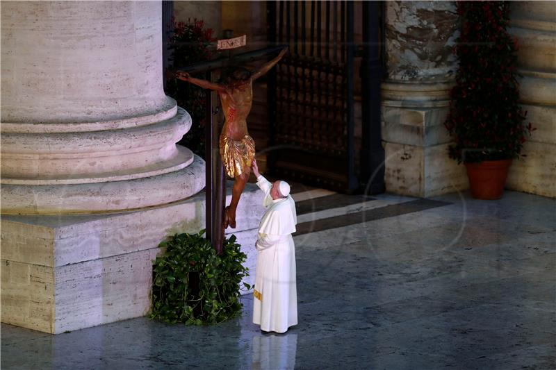 VATICAN POPE FRANCIS URBI ET ORBI  CORONAVIRUS COVID 19