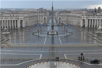 VATICAN POPE FRANCIS URBI ET ORBI  CORONAVIRUS COVID 19