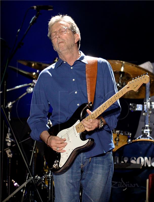 (FILE) BRITAIN MUSIC CLAPTON BIRTHDAY