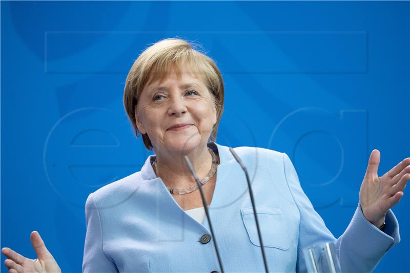 (FILE) GERMANY PANDEMIC CORONAVIRUS COVID19 MERKEL NEGATIVE TEST