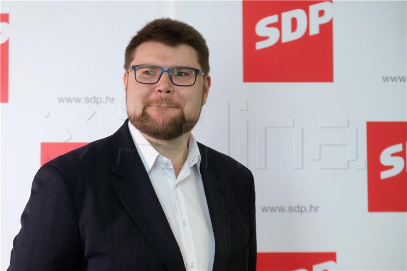 Tiskovna konferencija SDP-a