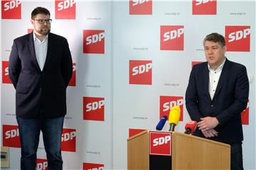 Tiskovna konferencija SDP-a