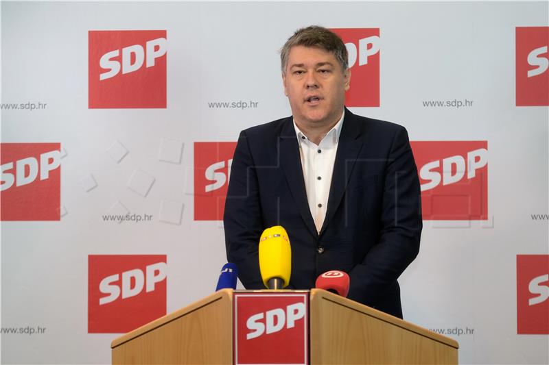 Tiskovna konferencija SDP-a