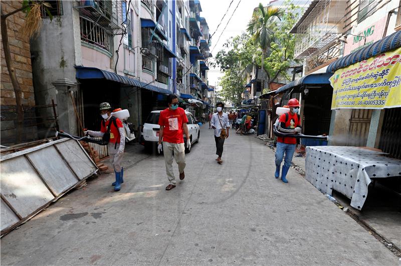 MYANMAR PANDEMIC CORONAVIRUS COVID19