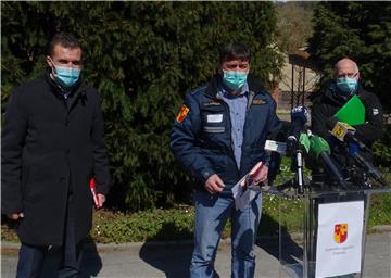 Krapina: Konferencija za medije županijskog Stožera civilne zaštite