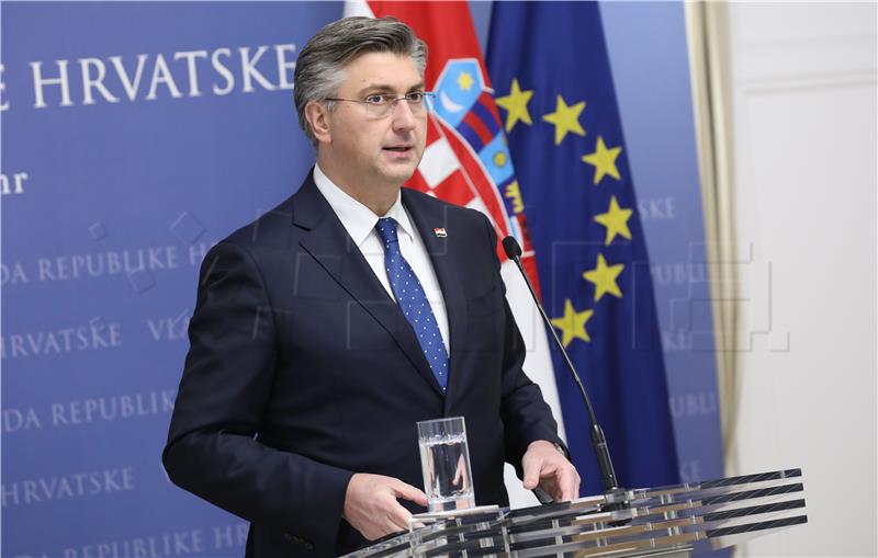 Plenković: Budimo odgovorni i strpljivi, ništa nam nije važnije od zdravlja