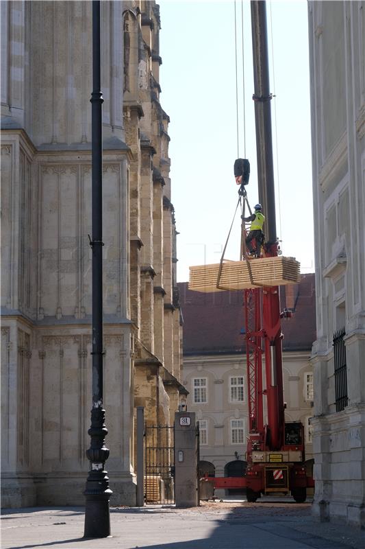 Započeli radovi na obnovi Zagrebačke katedrale