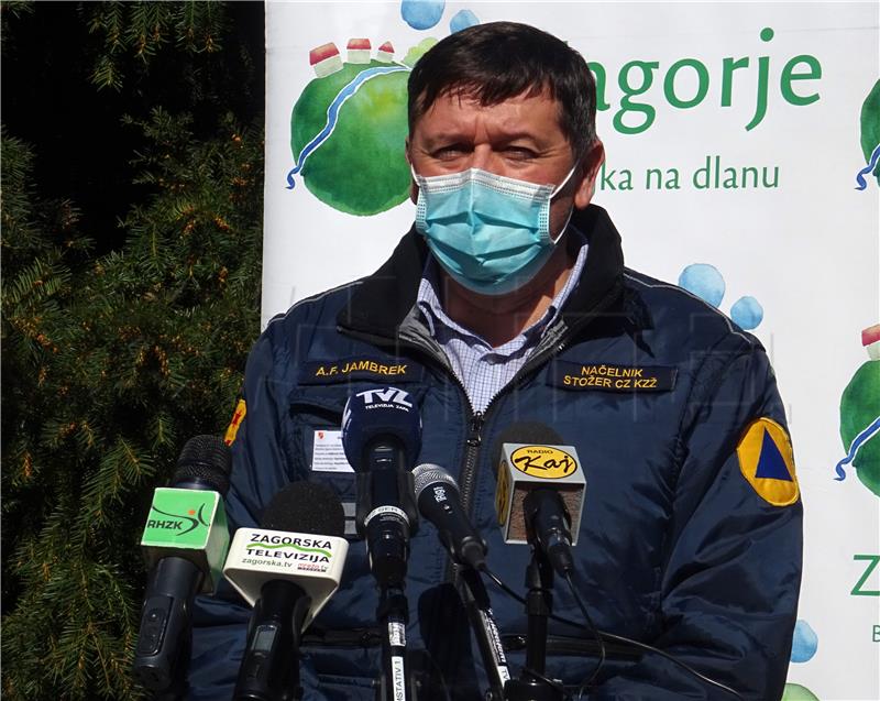 Konferencija za medije županijskog Stožera civilne zaštite u Krapini