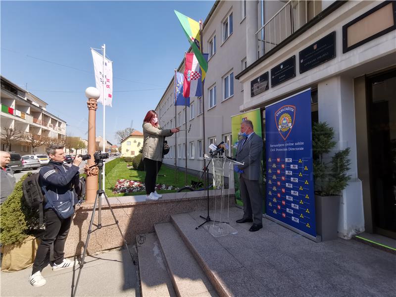 Konferencija za medije Stožera Civilne zaštite Bjelovarsko-bilogorske županije